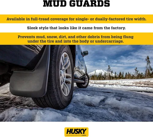 Miniatura 2 de Husky Liners - Guardabarros delanteros y traseros 2015-2022 Chevrolet Colorado, GMC Canyon sin balizas o revestimiento (excluye ZR2), juego