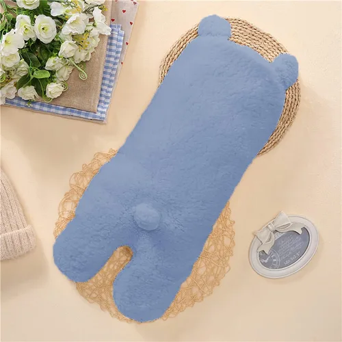 Miniatura 3 de Nunibum Manta Envolvente para Bebé Niños Niñas Lindo Oso de Felpa Manta Receptora Esencial Ultra-Suave Lista de Regalos para Recién Nacidos Azul