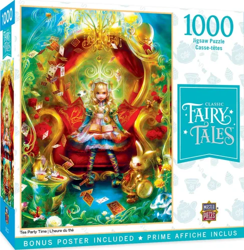 Miniatura 9 de MasterPieces Rompecabezas de 1000 piezas para adultos, familia o jóvenes, La Bella y la Bestia, 19.25 x 26.75 pulgadas