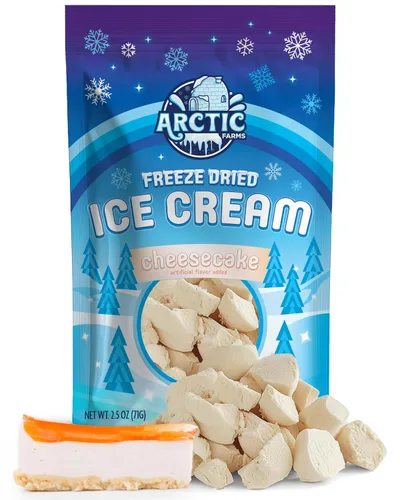 Miniatura 11 de Arctic Farms Trozos de Helado Liofilizado a Granel - No se Derrite (Mantequilla de Maní) (1 libra)