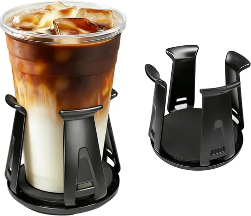Expansor de portavasos para automóvil, soporte ajustable para bebidas energéticas con brazo de sujeción adaptativo, adaptador para latas delgadas de