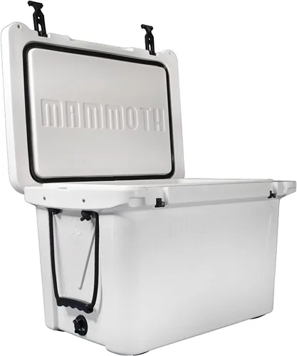 Miniatura 9 de Mammoth Ranger 25 - Hielera rígida aislada con capacidad de 25 cuartos de galón, capacidad para 30 latas, ideal para barco, campamento, bronceado