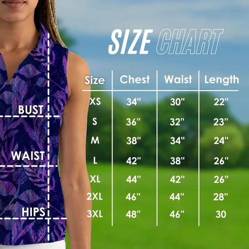 Miniatura 18 de YATTA GOLF Polo de golf sin mangas para mujer, absorbe la humedad, cuello en V, para golf, entrenamiento, golf