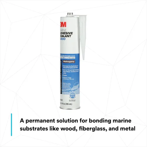 Miniatura 2 de Adhesivo sellador 3M Marine 5200, Mahogany, 1 Caoba