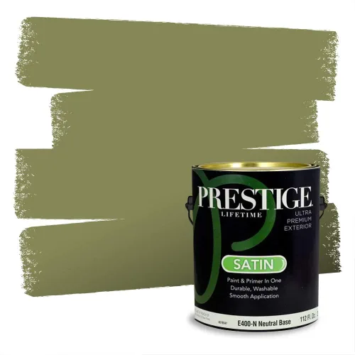 Miniatura 1835 de Prestige Paints - pintura de exterior y pintura de imprimación en una, E100-T-6006-10AVP