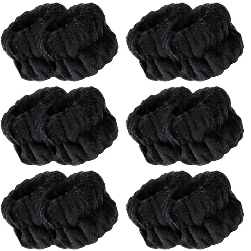 Miniatura 13 de WHAVEL Pulseras de lavado facial (6 pares), pulseras absorbentes de spa para lavar la cara, bandas de lavado, evitan que el líquido se derrame por