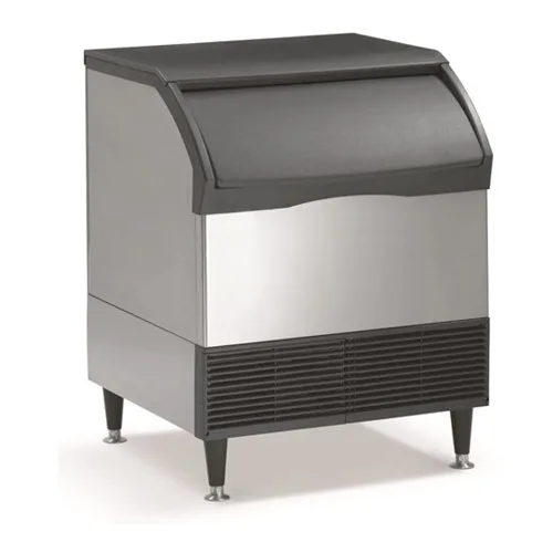 Miniatura 13 de Scotsman UN324A-1 Máquina para hacer hielo estilo nugget bajo encimera con contenedor, producción diaria de 340 lb, almacenamiento de 80 lb, acero