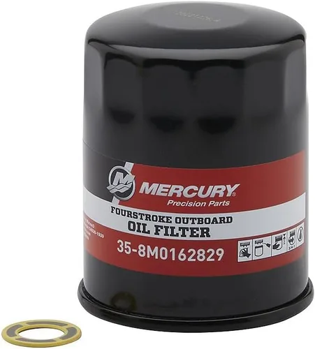 Miniatura 5 de Mercury Kit de cambio y filtro de aceite OEM 40-50-60hp Fueraborda de cuatro tiempos 8M0081916