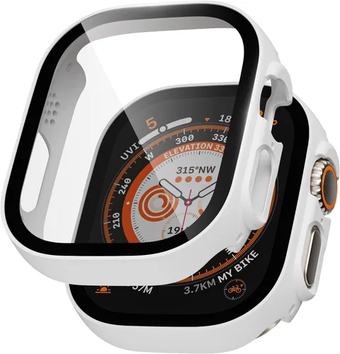 Miniatura 8 de Juego de 2 fundas de PC duro para Apple Watch SE 3 (2025) / SE2 / SE / Series 6/5/4, protector de pantalla de 40 mm, con protector de pantalla