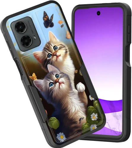 Miniatura 51 de Funda protectora para Motorola Moto G Stylus 5G 2025/Moto G Stylus 5G 2026, funda protectora híbrida de doble capa resistente a prueba de golpes