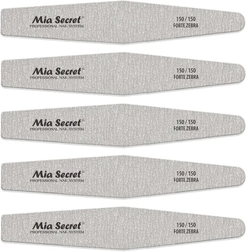 Miniatura 4 de Mia Secret Forte Zebra Diamond Lima de uñas (centro rosa, 5)