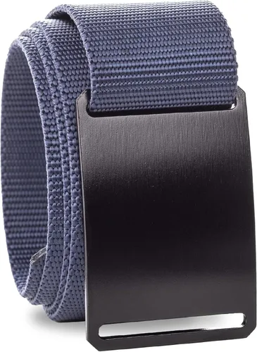 Miniatura 25 de GRIP6 Cinturón táctico – Sin agujero, cinturones de nailon para hombres y mujeres – Fabricado en los Estados Unidos (Ninja)