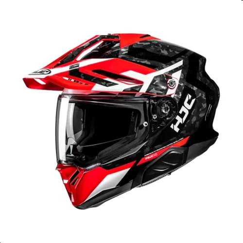 Miniatura 5 de Casco de motocicleta HJC RPHA 60 Dakar con visera HJ-47 Pinlock, aprobado por DOT (MC1, X-Small)