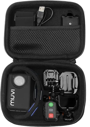 Miniatura 3 de Funda para cámara corporal, cámara de acción como MIUFLY 1296, Veho VCC003, VCC005 MUVI HD10, HDPRO, PNZEO F5, BOBLOV M5/M7, Pyle PPBCM9, cámara