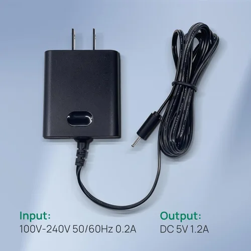 Miniatura 3 de Yealink Fuente de alimentación para auriculares DECT inalámbricos WH62 WH63, 5V/1.2A, YLPS051200B1-US