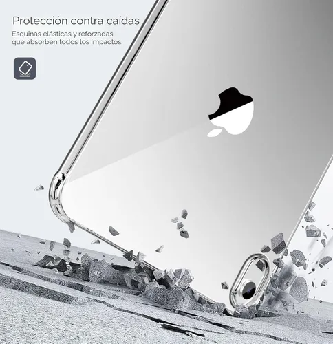 Miniatura 5 de MoKo Funda transparente para iPad (A16) de 11ª generación 2025 de 11 pulgadas/10ª generación 2022 de 10.9 pulgadas, TPU suave y ligero, 1