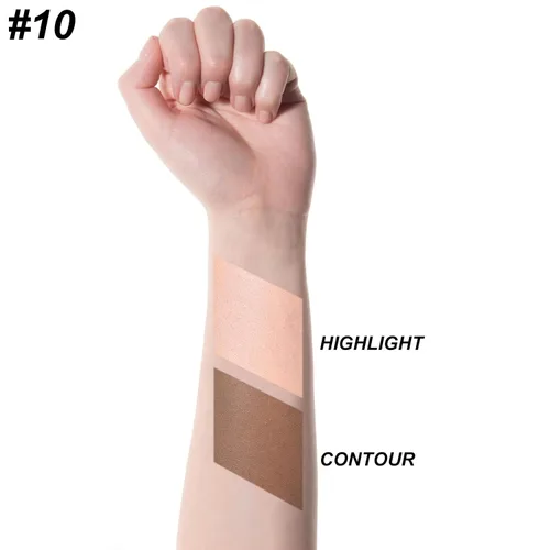 Miniatura 3 de FOCALLURE Lápiz bronceador e iluminador crema 2 en 1, lápiz de contorno no graso y que no se seca, fácil de crear un acabado mate natural, larga
