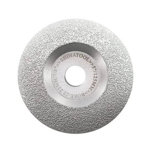 Miniatura 7 de SHDIATOOL Muela abrasiva de diamante de 4 pulgadas para granito mármol hierro acero albañilería taza disco de pulido encaja 7/8 pulgadas eje