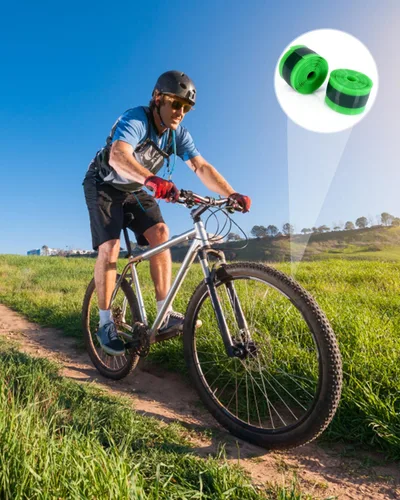 Miniatura 4 de Forro para neumático de bicicleta, protector contra pinchazos del tubo interior compatible con 12" 16" 18" 20" 24" 26" 27.5" 29" 29.0 in x 1.5 in