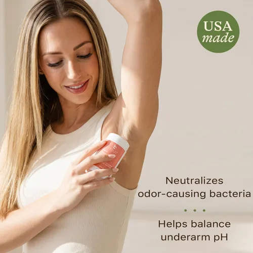 Miniatura 3 de Desodorante sin aluminio para hombres y mujeres, fabricado en Estados Unidos con ingredientes naturales y 55% orgánicos, protección contra olores