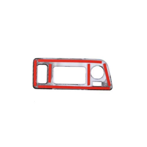 Miniatura 3 de Sekhyna Cubierta de marco convertible para panel de interruptor de techo, ABS, 1 unidad, compatible con Corvette C7 Stingray 2014-2019 para consola