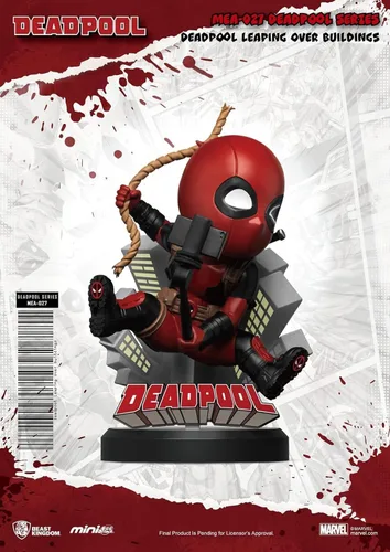 Miniatura 5 de Beast Kingdom Deadpool Series MEA-027 - Figura de ataque de huevo de 6 piezas, multicolor
