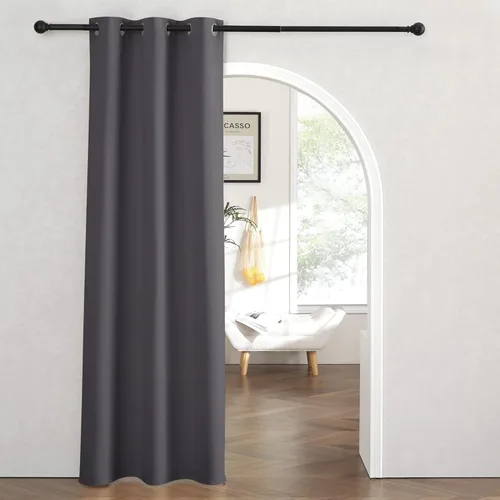 Miniatura 42 de RYB HOME - Cortinas extra largas con bloqueo de luz, persianas opacas insonorizadas para privacidad para cine en casa, oficina, fondo de patio, sala