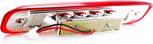 Miniatura 3 de Tresound Luz de freno LED de 3ª tercera para Jeep Cherokee 1997-2001 lámpara de montaje alto central (lente roja)