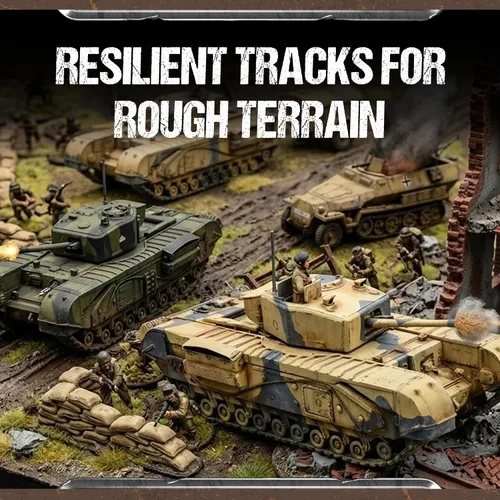 Miniatura 3 de Wargames Delivered - Warlord Games Bolt Action Tank War - British Churchill Tank, Miniaturas de la Segunda Guerra Mundial, figuras de acción