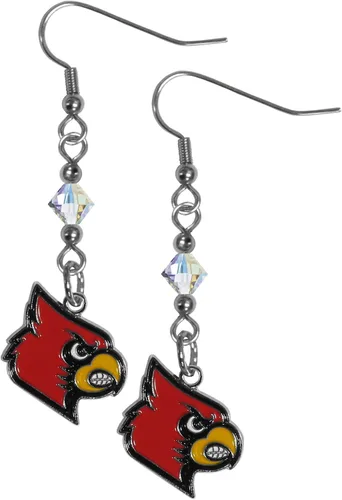 Miniatura 20 de Siskiyou Sports Pendientes colgantes de cristal de la NCAA