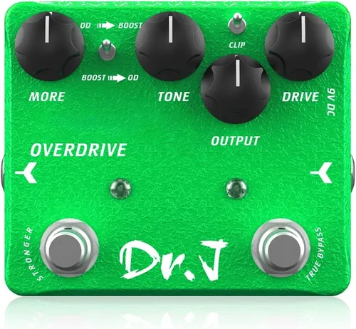 Miniatura 19 de Pedal de Bajo JOYO de Overdrive con Simulador de Amplificador de Tubo Mic'd Pedal Integrado de Salida DI y XLR para Grabación de Efectos Edición