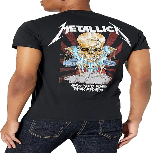 Miniatura 2 de Metallica Camiseta Doris para hombre, Negro