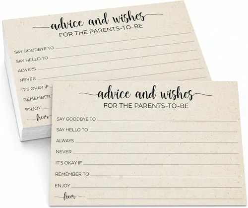 Miniatura 15 de 321Done Advice & Wishes for the Mr & Mrs, 4 x 6 pulgadas, color blanco (50 tarjetas), hecho en Estados Unidos, consejos de boda para novia, novio