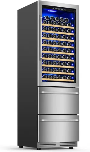 Miniatura 17 de Velivi Mini refrigerador con puerta de cristal, nevera pequeña, escritorio, enfriador de bebidas para bebidas de cerveza, 1.4 pies cúbicos