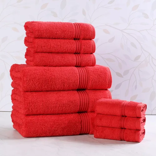 Miniatura 175 de Superior - Juego de 8 toallas de mano de algodón egipcio, toallas básicas de secado rápido, toallas pequeñas absorbentes, faciales, spa, cocina