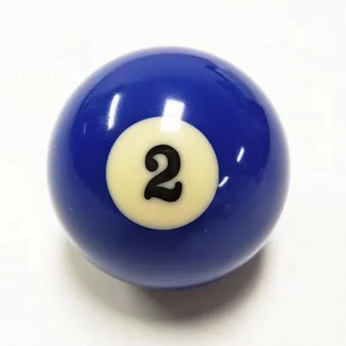 Miniatura 7 de Bola de piscina de repuesto, bola de repuesto de ocho, billar de tamaño reglamentario de 2-1/4", peso de regulación, 15 bolas de objeto