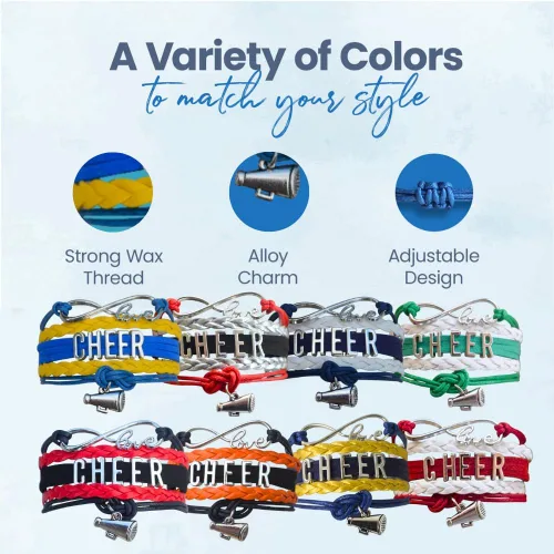 Miniatura 4 de Infinity Collection Cheerleading Bracelets