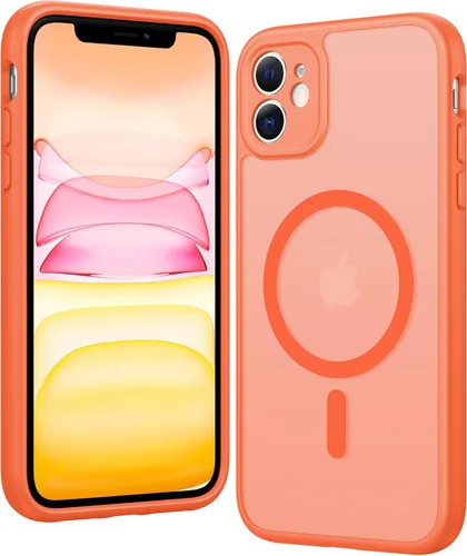 Miniatura 1737 de FNTCASE Funda para iPhone 13 Pro-Max: Fundas magnéticas transparentes compatibles con Magsafe Slim anti amarillamiento protección contra caídas