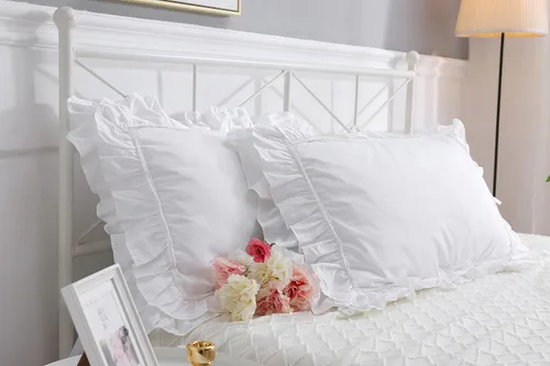 Miniatura 14 de Fundas de almohada cuadradas a cuadros en blanco y negro con volantes, fundas de almohada a cuadros, fundas de almohada de gingham, fundas