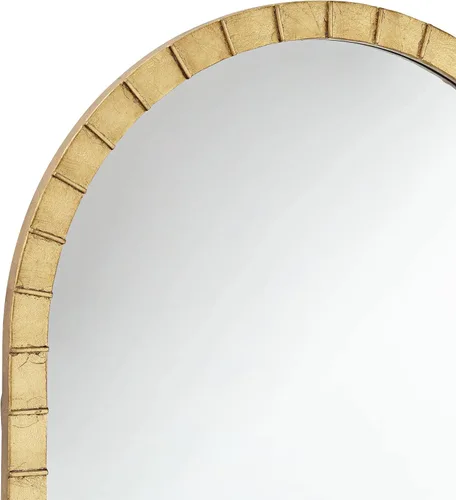 Miniatura 3 de Uttermost Portina - Espejo de pared arqueado dorado mate de 24 x 48 pulgadas