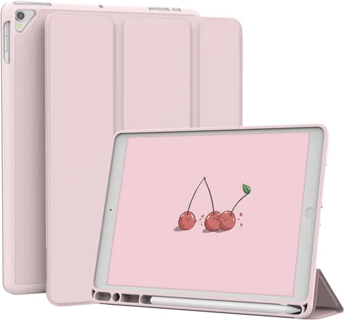 Miniatura 13 de Funda para iPad de 6ª/5ª generación de 9.7 pulgadas (2018/2017), iPad Air 2 y 1 (2014/2013), funda protectora con soporte para lápices, funda