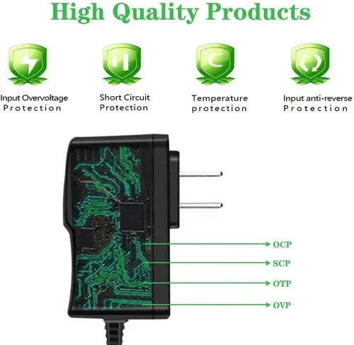 Miniatura 6 de Reemplazo del adaptador AC/DC para Yealink Yea-ps5v2000us, fuente de alimentación para Yealink 5-Volt 2-amp IP Phone