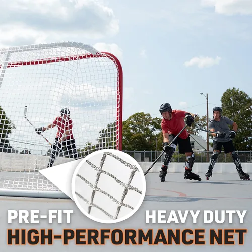 Miniatura 5 de Franklin Sports NHL Street Hockey Goals - Outdoor Steel Street + Roller Hockey Nets - 72" x 48