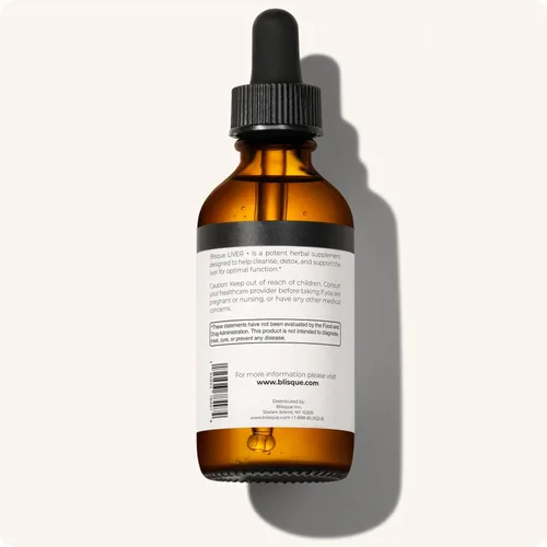 Miniatura 9 de Blisque Suplemento complejo hepático para desintoxicar, limpiar y reparar el hígado Aprobado por médicos Ingredientes naturales Cardo mariano