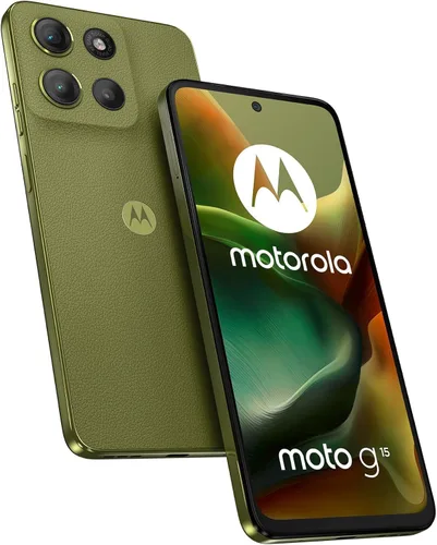 Motorola Moto G15 4G LTE (XT2521-2) 4+128GB SIM dual | GSM desbloqueado | modelo internacional | para T-Mobile, Metro PCS, Mint, Ultra y Tello -