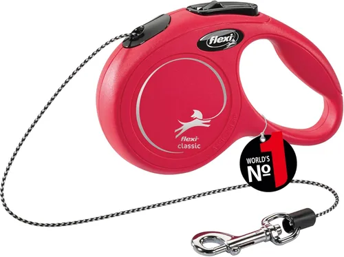 Miniatura 8 de Flexi - Correa retráctil de 5 m para perros de hasta 15kgs, pequeña, azul neón