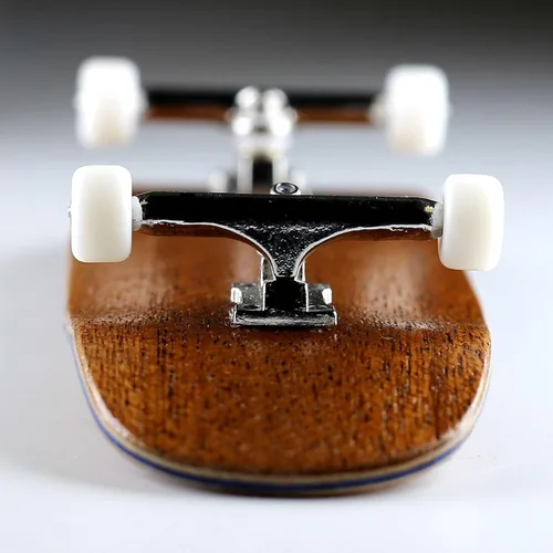 Miniatura 3 de NOAHWOOD Diapasón de madera PRO 9.0 completo (Noah Team 9.0 nariz corta cola corta) hecho a mano (cubierta + camiones Prince Silver de 1.339 in)
