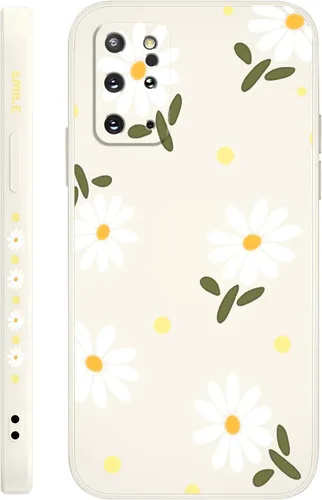 Miniatura 43 de LEECG para Samsung Galaxy S20 Funda, Diseño Creativo Lateral con Forro de Microfibra de Silicona Suave con Patrón de Flores para Cubierta de negro