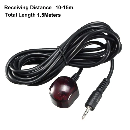 Miniatura 3 de Herfair Cable extensor de control remoto infrarrojo con conector de 0.138 in para espectro de 38-56 KHz, Motorola, Arris Xfinity, Comcast, Verizon