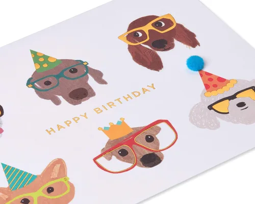 Miniatura 4 de Papyrus Tarjeta de cumpleaños para perros (Celebrating You Today)